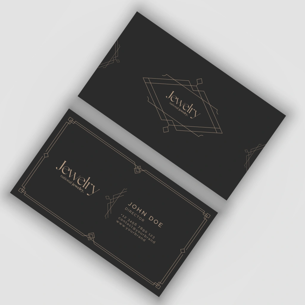 Візитка класична