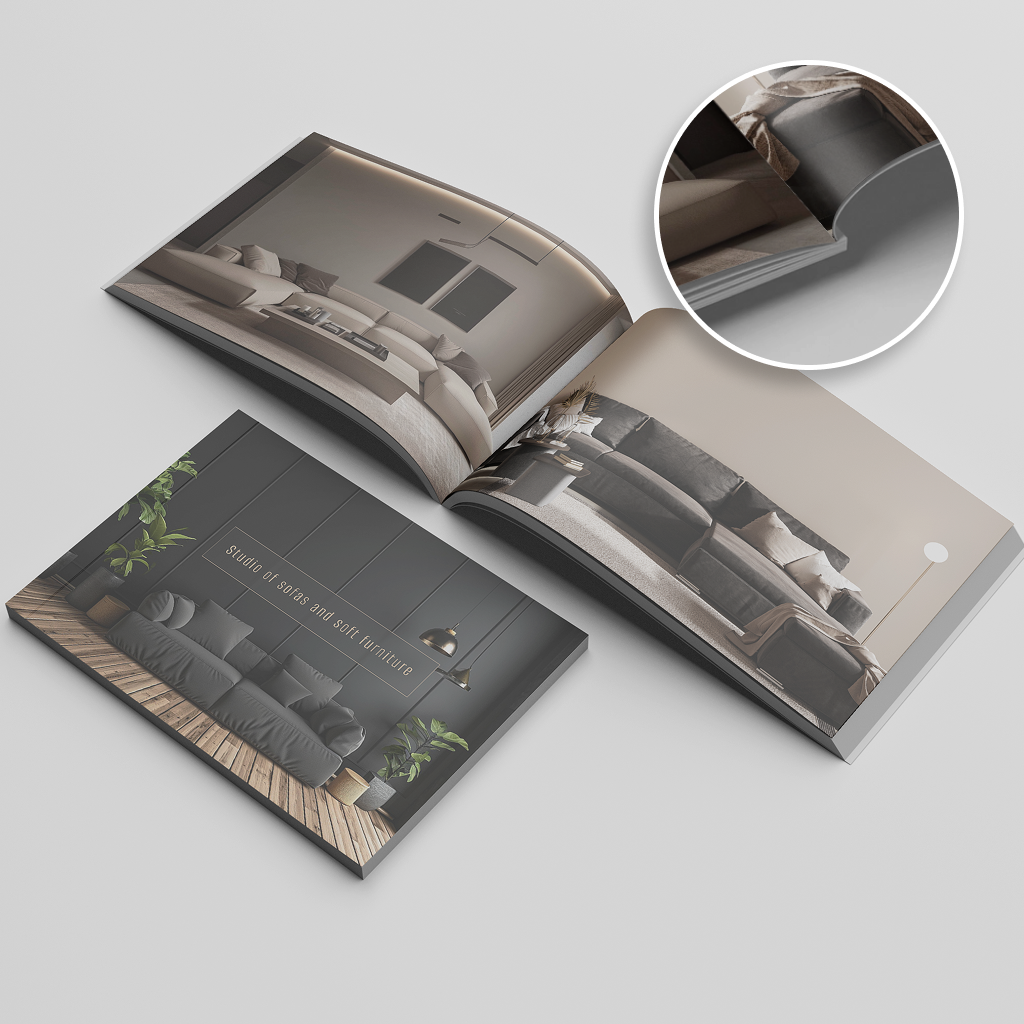 Брошура в м'якій палітурці на PUR-клей